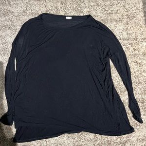 Black Flowy shirt
